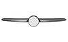 Griglia cromata fiat 500 - fiat, l